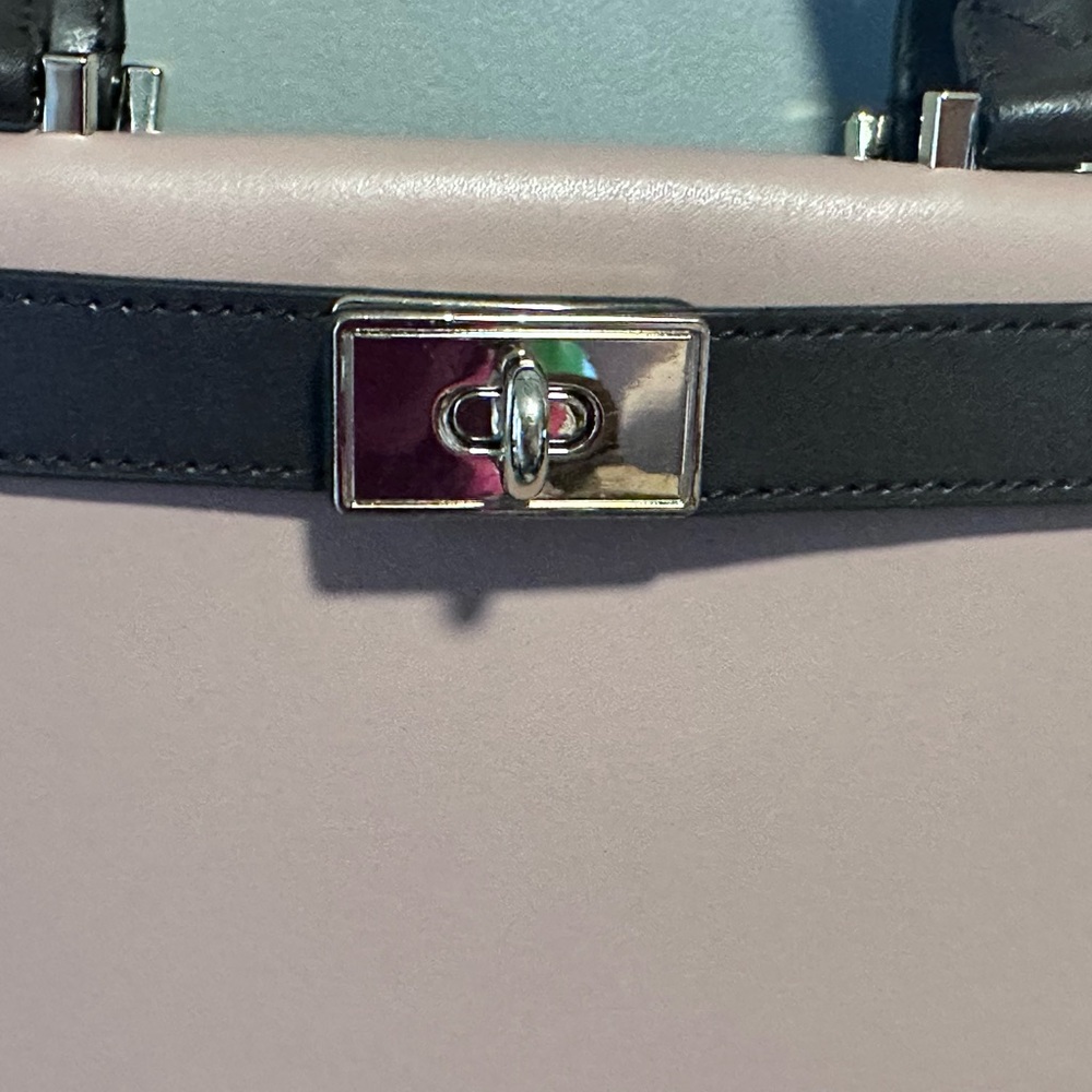 Michael Kors Tatiana Medium Leather Satchel- Turffle/Mushroom NWOT MSRP: $398.00 - Picture 8 of 15